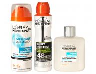 Sada pre muov Loral Paris - holiace pena 200 ml + antiperspirant 150 ml + voda po holen 100 ml