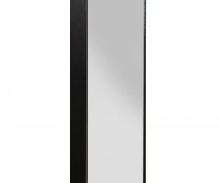 Kaderncke zrkadlo Kare Bella - ierne, 130 x 30 cm