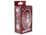 Rozesvacia kefa na vlasy Dessata Santoro - erven