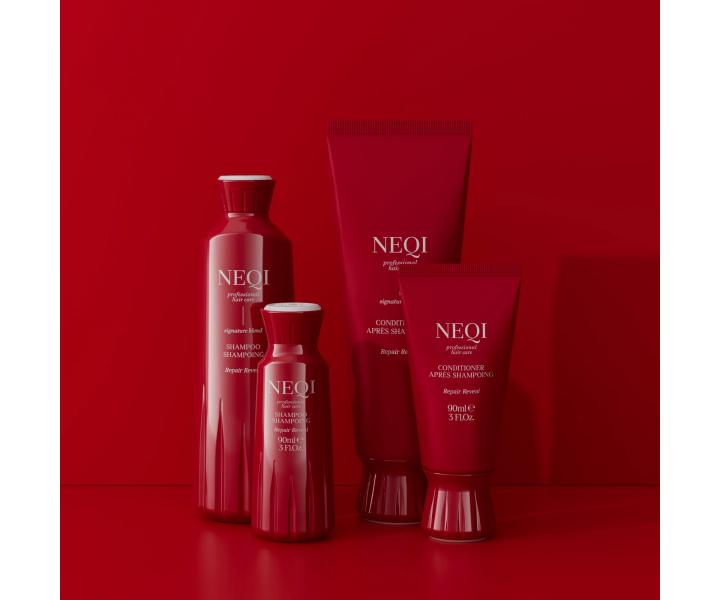Intenzvne regeneran kondicionr pre pokoden a farben vlasy Neqi Repair Reveal Conditioner - 90 ml