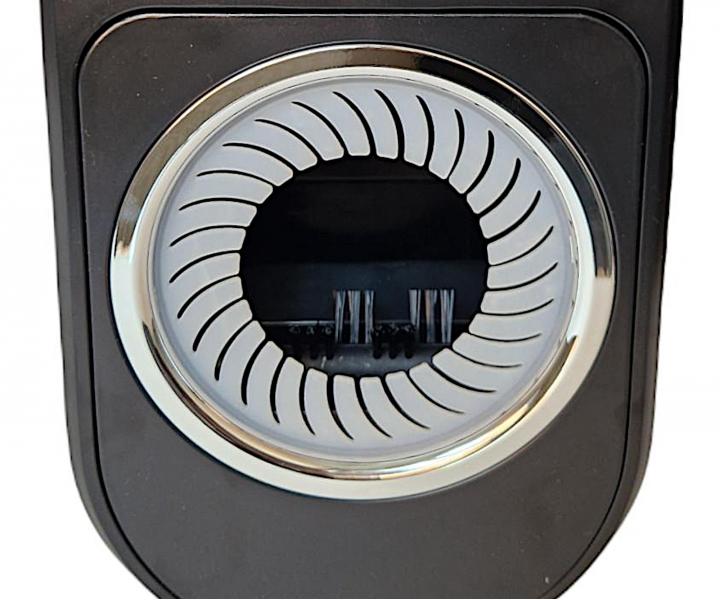 Elektrick isti kief na vlasy Sibel Clean and Steam Brush Cleaner - ierny