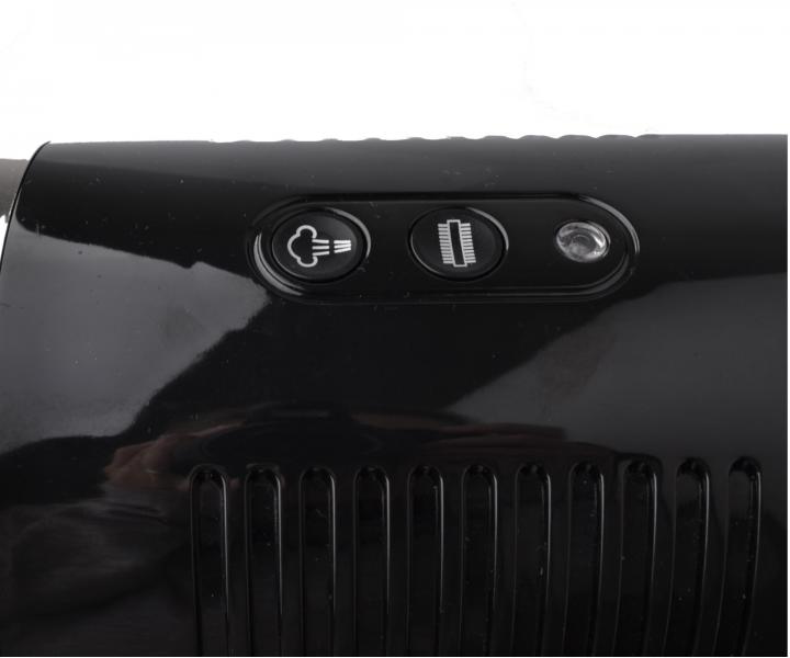 Elektrick isti kief na vlasy Sibel Clean and Steam Brush Cleaner - ierny