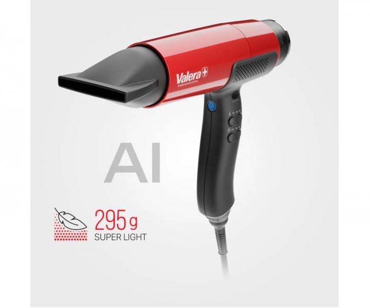 Profesionlny vysokorchlostn digitlny sui vlasov Valera Professional MatriXcare AI - 2000 W, metalick erven