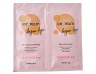 ampn a maska pre iariv lesk vlasov Inebrya Ice Cream Argan Age - 2x15 ml