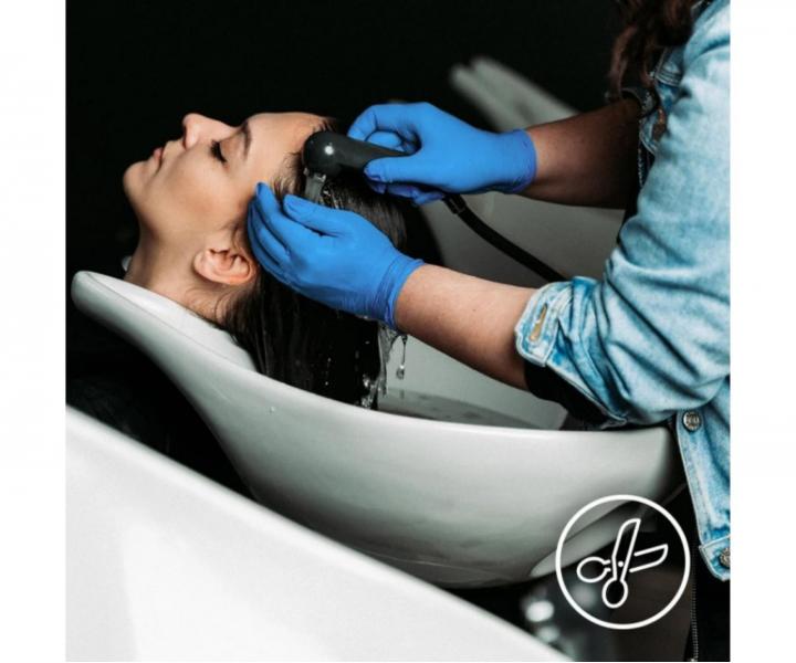 Dlh nitrilov rukavice Espeon Nitril Long 3 - 100 ks, modr, vekos L