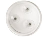 Kozmetick zrkadlo okrhle Sibel - 5x zvovacie, zrkadlov plocha 14 cm