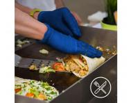 Latexov rukavice Espeon Latex Blue - 100 ks, modr, vekos L