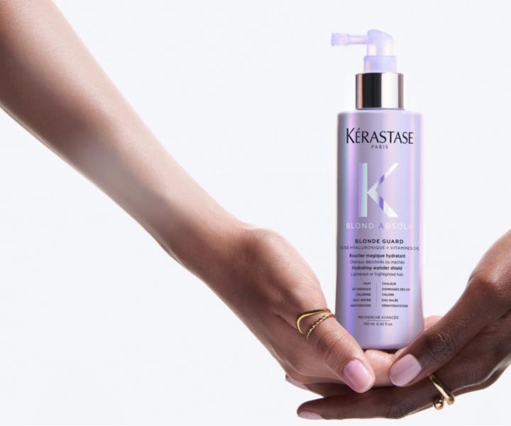 Bezoplachov� hydrata�n� starostlivos� pre blond a mel�rovan� vlasy K�rastase Blond Absolu Blonde Guard - 190 ml