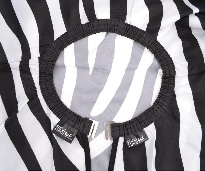 Kaderncka pltenka na strihanie Eurostil Professional - zebra - kovov hik