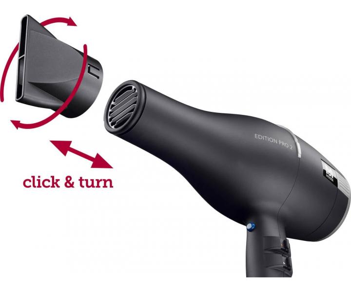 Profesion�lny f�n na vlasy Moser Edition Pro 2 4332-0050 - 2000 W, �ierny - rozbalen�