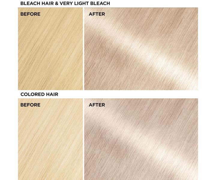 T�novacia maska ​​na vlasy Garnier Olia Gloss Scandi Blonde - 150 ml, studen� �kandin�vska blond