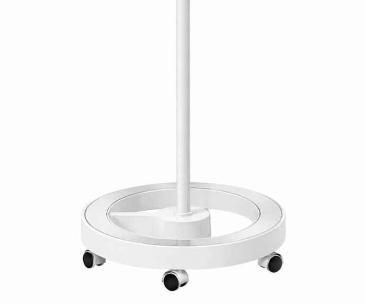 Zv��ovacia lupa s LED lampou na stojane aj s uchyten�m na st�l Weelko Mega+ White- 5 dioptri�