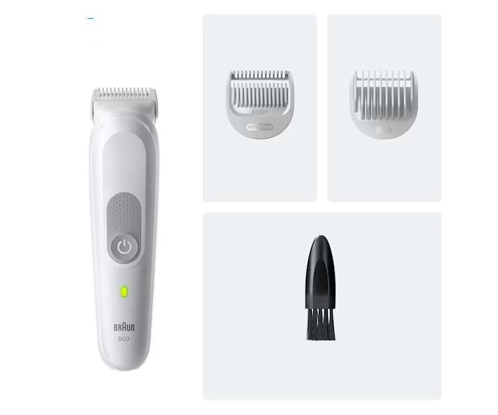 Zastrihva chpkov na tele pre muov Braun Series 3 BG3530 - ed
