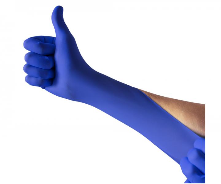 Latexov rukavice Espeon Latex Blue - 100 ks, modr, vekos L