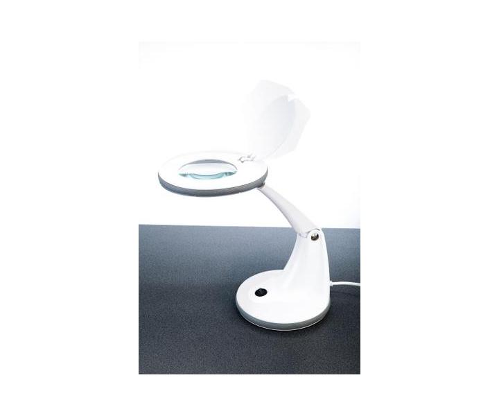 Kozmetick lupa s lampou s 5 dioptriami Sibel Nails - na postavenie