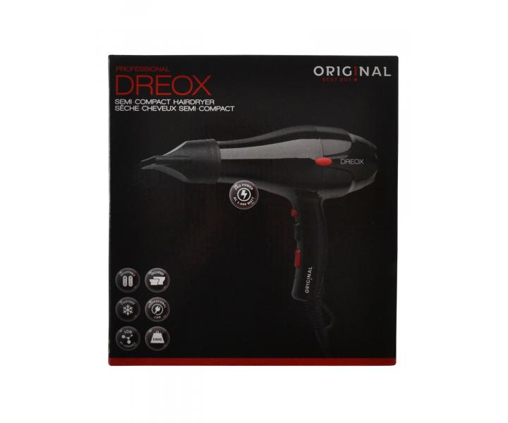 Profesionlny fn na vlasy Original Best Buy Dreox 2000W - ierny