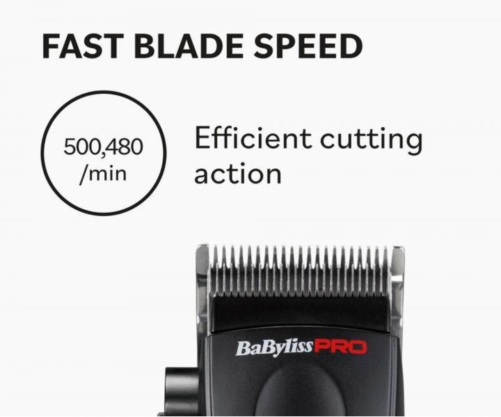 Profesion�lny stroj�ek na vlasy a f�zy BaByliss Pro FX86E FreshFX Clipper - �ierny