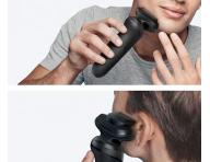 Planetov holiaci strojek s nabjacou a istiacou stanicou Braun Series 5 52-N7200cc - ierny