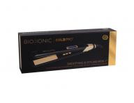 ehlika na vlasy Bio Ionic s obsahom 24K zlata, 25 mm - ierno-zlat
