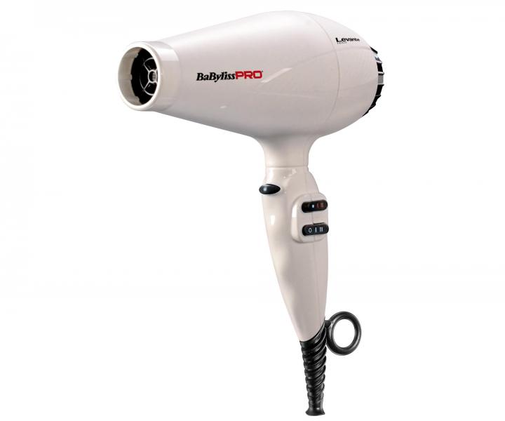 Profesionlny fn na vlasy BaByliss Pro Levante Ionic BAB6950WIE - 2100 W, biely