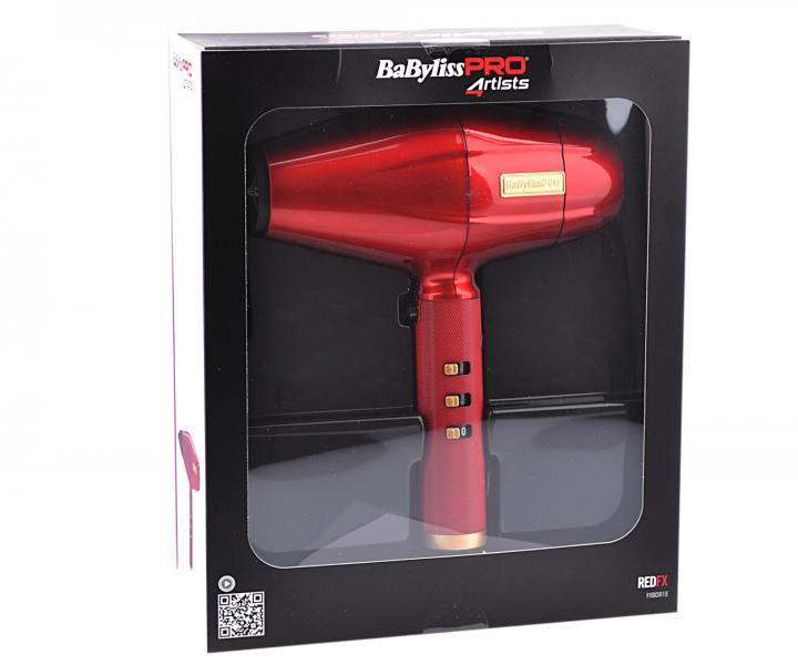 Profesionlny fn na vlasy BaByliss Pro RedFX FXBDR1E - 2200 W, erven
