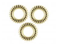 Sada tipce do vlasov a pirlovch gumiiek Invisibobble Aprs-Ski Golden Glamour