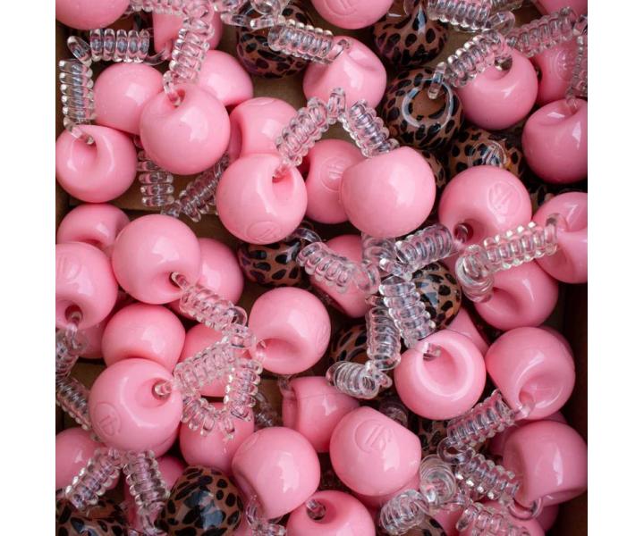 Tenk pirlov gumika do vlasov s gulikami Invisibobble Twins Purrfection - vzorovan hned