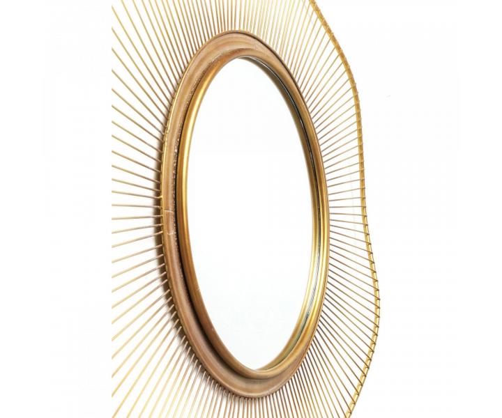 Kadern�cke zrkadlo Kare Sun Storm Gold - zlat�