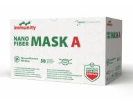 Ochrann� r��ka s filtrom z nanovl�kna Batist Nano Fiber A - 17,5 x 9,5 cm, 50 ks