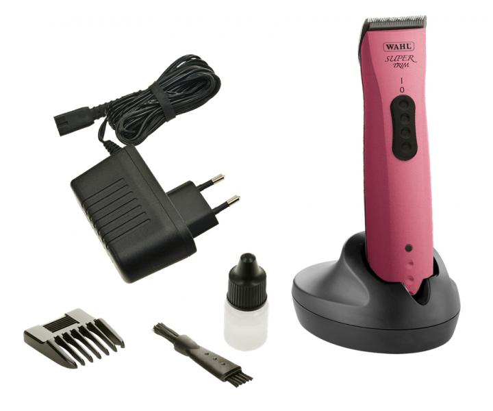 Kont�rovacie stroj�ek na srs� Wahl Super Trim Pink 1592-0480