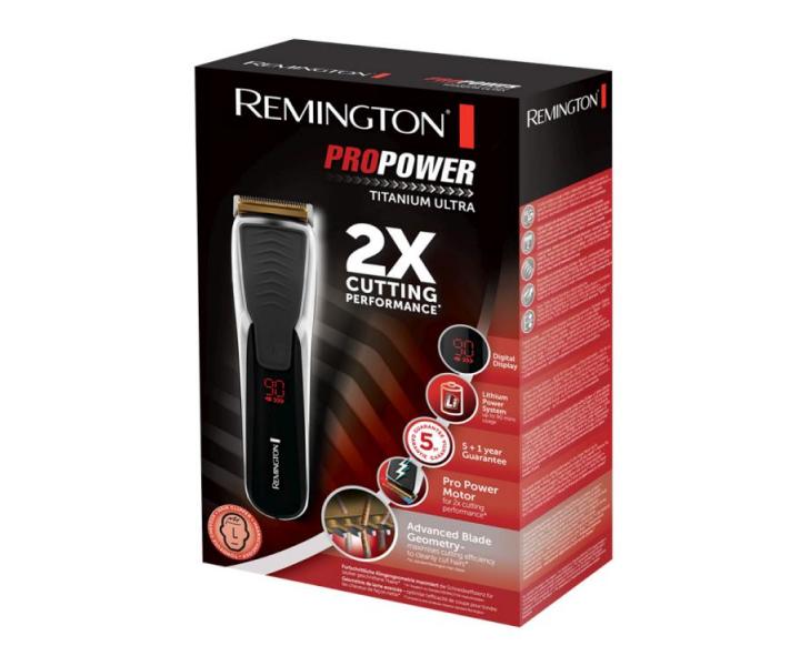 Zastrihva vlasov Remington Pre Power Titanium Ultra HC7170 - ierny