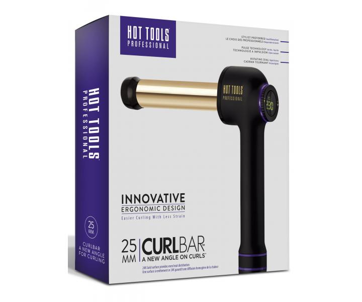Kulma na vlasy Hot Tools 24K Gold Curl Bar - 25 mm