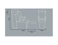 Kaderncky umvac box Hairway Gustav - tmavo hned podrky