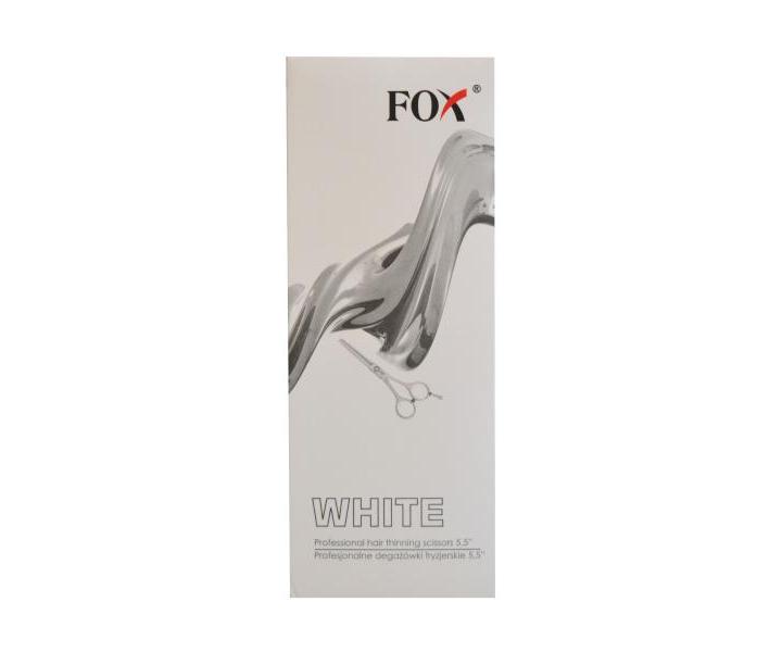 Efilan nonice Fox Color White 5,5" Classic 30 zubov - biele
