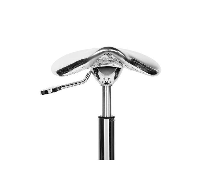 Taburet na kolieskach Sibel Eccentric - strieborn