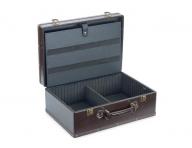 Retro kufor na pomcky Barburys Sibel - tmavo hned