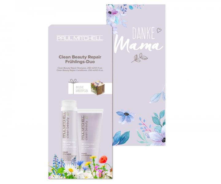 Dar�ekov� sada pre po�koden� vlasy Paul Mitchell Clean Beauty + kvetin�� so semienkami zadarmo