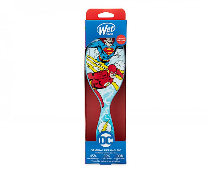 Kefa na rozesvanie vlasov Wet Brush Original Detangler DC - svetlo modr