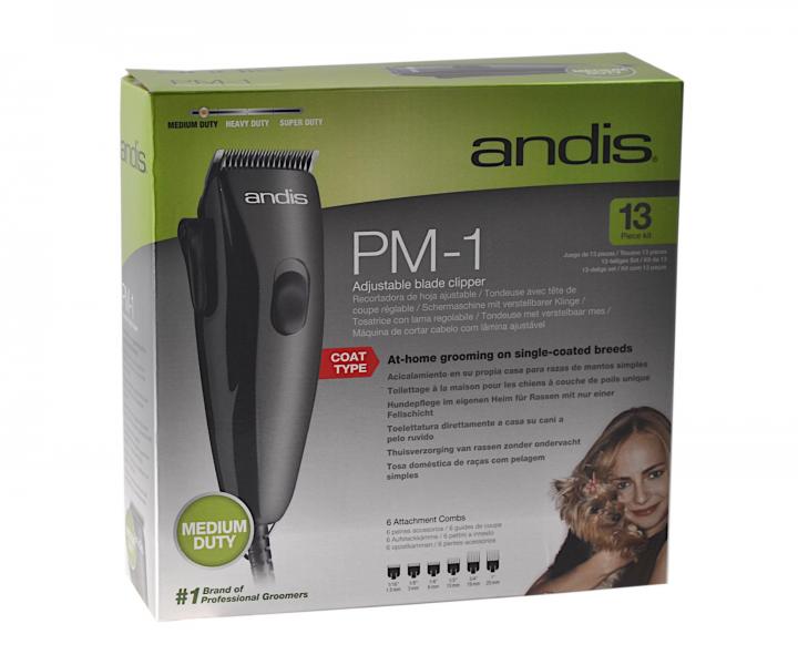 Strihac� stroj�ek na srs� Andis PM-1 - �ierny