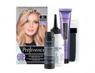 Permanentn� farba Lor�al Pr�f�rence 8.1 svetl� popolav� blond