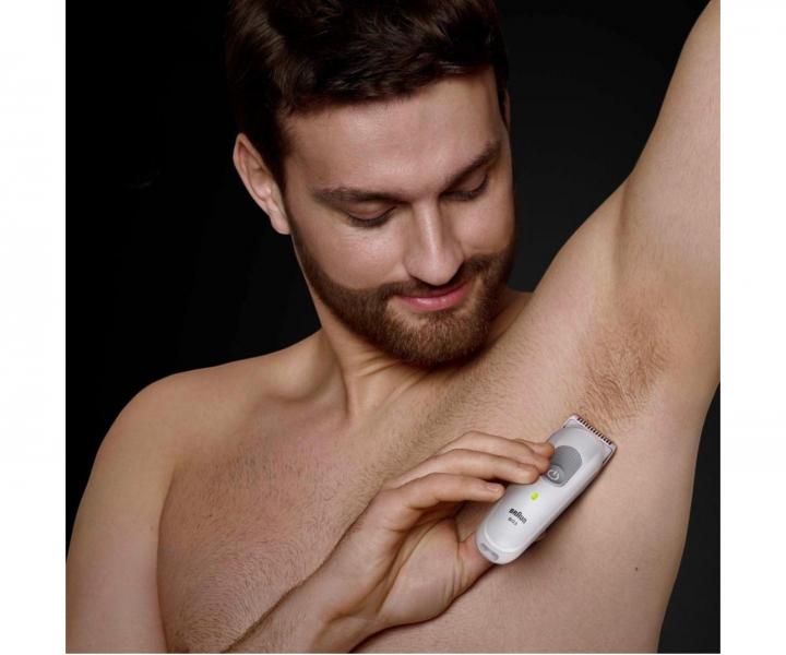 Zastrihva chpkov na tele pre muov Braun Series 3 BG3530 - ed