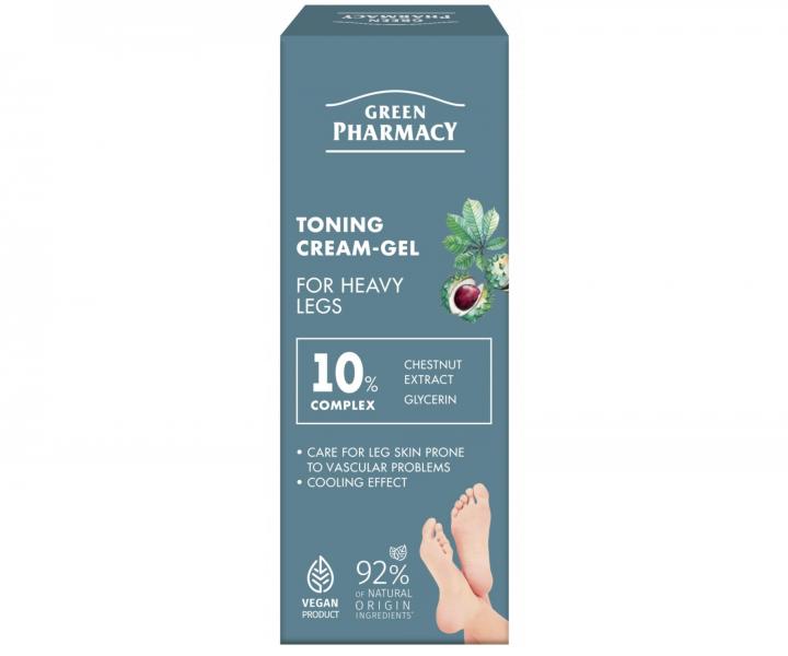 Tonizan krm-gl na unaven nohy Green Pharmacy Toning Cream-Gel - 75 ml