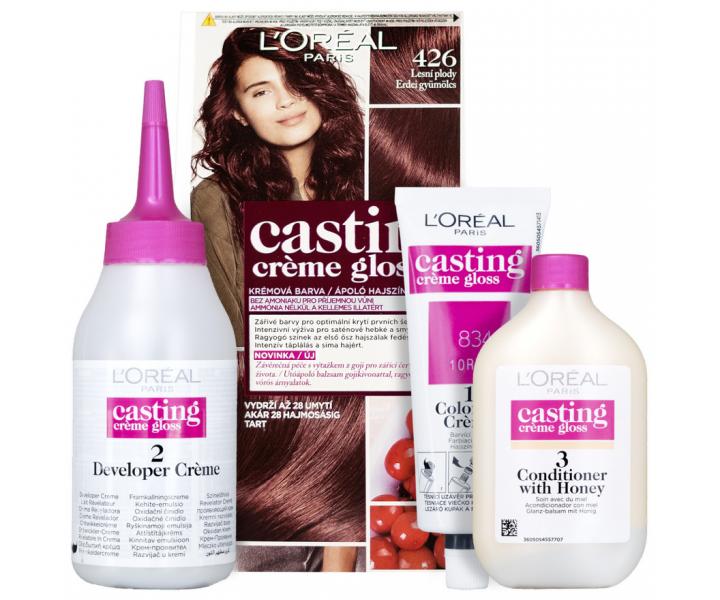Preliv bez amoniaku Lor�al Casting Cr�me Gloss - 426 lesn� plody