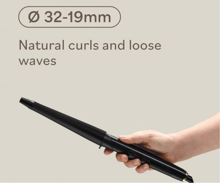 Profesion�lna k�nick� kulma na vlasy BaByliss Pro Conical Wand BAB2481E - 32-19 mm
