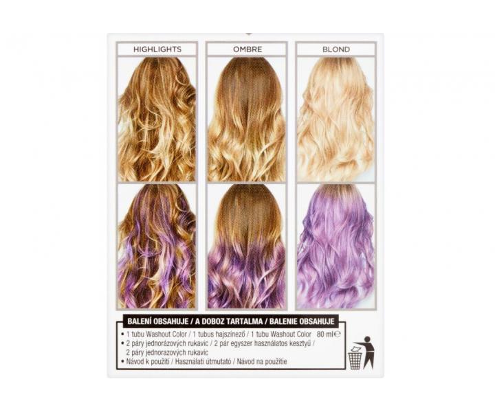 Vym�vaj�ci sa farba Lor�al Colorist Washout Purple Hair - fialov�