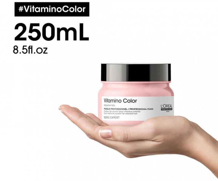 Maska pre �iariv� farbu vlasov Lor�al Professionnel Serie Expert Vitamino Color - 250 ml