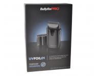 Profesionlny planetov strojek s UV svetlom BaByliss Pro UVFOIL01 - ierny