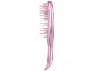 Cestovn� kefa na roz�es�vanie vlasov Tangle Teezer Ultimate Detangler Mini Chrome Pink Satin - metalick� svetlo ru�ov�