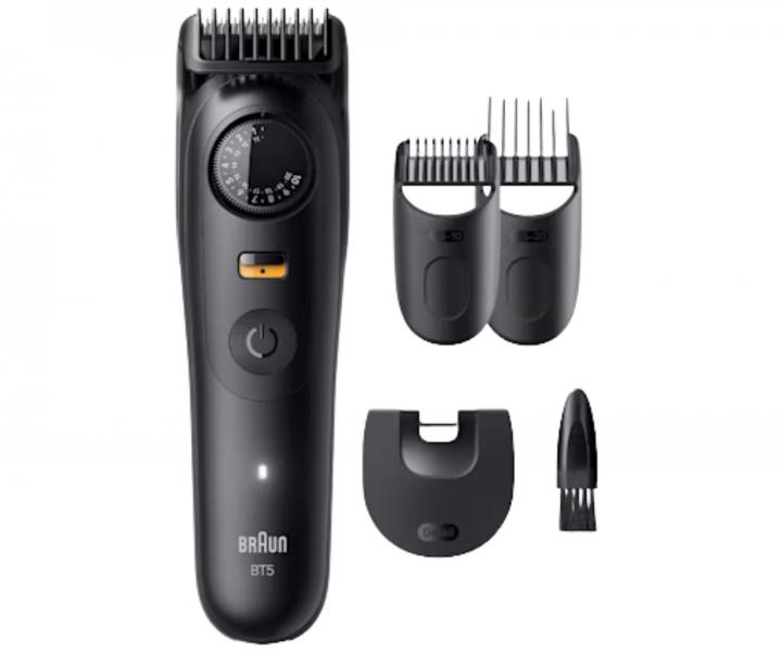 Zastrihva fzov Braun Series 5 BT5520 - ierny