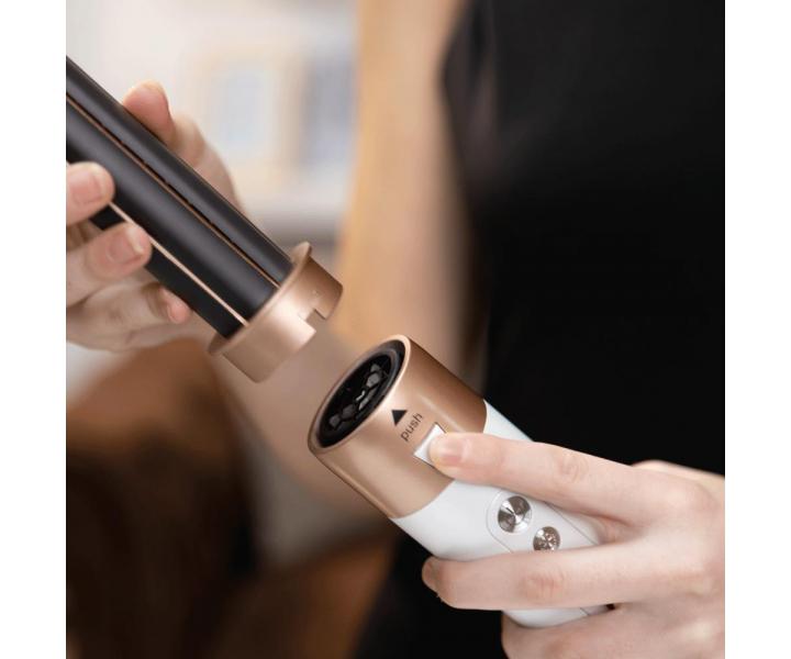 Multifunkn teplovzdun kefa Eurostil Professional Penta - 1300 W, biela